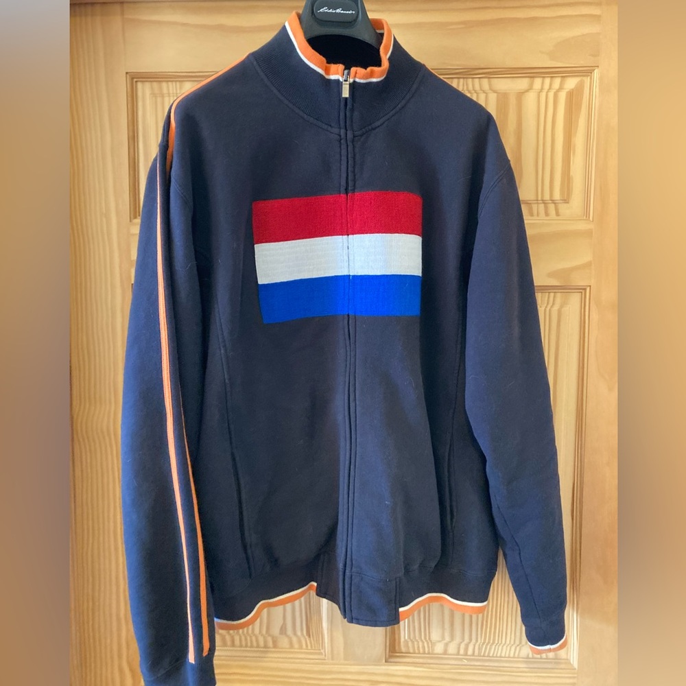 Holland zip up sweater/sweatshirt - men’s XXL